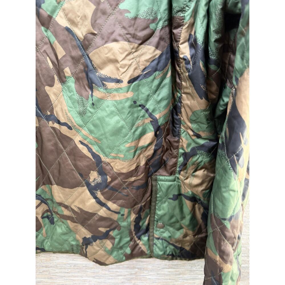 Polo Ralph Lauren Mens Jacket Green Size 3XB Reversible Quilted Camo Barn - Picture 16 of 16